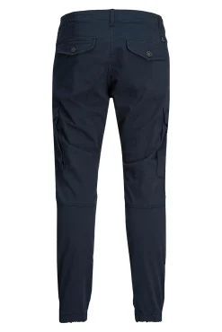 Jack & Jones Calças-Calças cargo slim fit azul