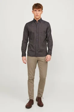 Jack & Jones Calças|Chinos-Calças chino bege