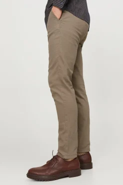 Jack & Jones Calças|Chinos-Calças chino bege