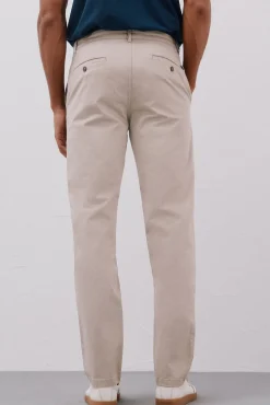 Cortefiel Calças|Chinos-Calças chino leves regular fit Tostado