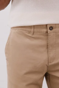 Cortefiel Calças|Chinos-Calças chino leves regular fit Tostado