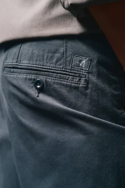 OOTO Calças|Chinos-Calças chino slim Azul