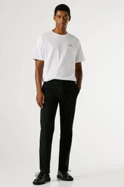Pepe Jeans Calças|Chinos-Calças chino slim preto