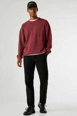 Pepe Jeans Calças|Chinos-Calças chino slim preto