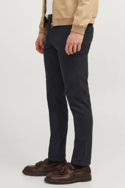 Jack & Jones Calças|Chinos-Calças chino slim fit preto
