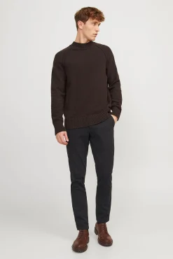 Jack & Jones Calças|Chinos-Calças chino slim fit preto