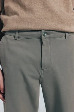 Springfield Calças|Chinos-calças chino slim fit confortáveis bege