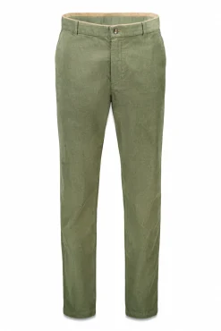 Springfield Calças|Chinos-Calças chino slim fit de veludo cotelê micro estampado