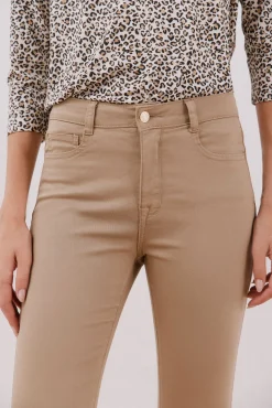 Cortefiel Jeans|Calças-Calças Coloridas Sensational Tostado