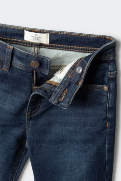 Springfield Kids Calças-Calças com cotoveleiras infantis azul