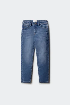 Springfield Kids Calças-Calças com cotoveleiras infantis azul