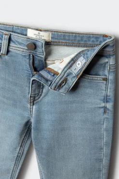 Springfield Kids Calças-Calças com cotoveleiras infantis azul