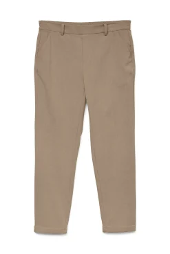 Vero Moda Calças-Calças compridas de vestir Castanho