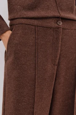 Cortefiel Calças-Calças confortáveis Castanho