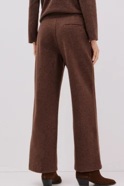 Cortefiel Calças-Calças confortáveis Castanho