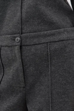 Cortefiel Calças-Calças confortáveis Cinzento