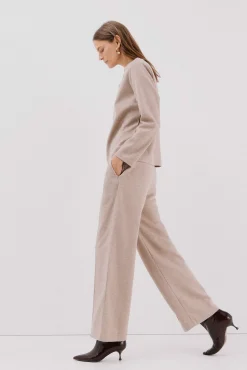 Cortefiel Calças-Calças confortáveis Tostado