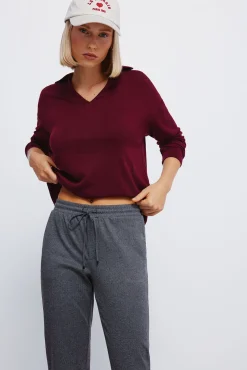 Springfield Calças-Calças de corrida cinzento