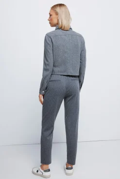 Springfield Calças-Calças de corrida cinzento