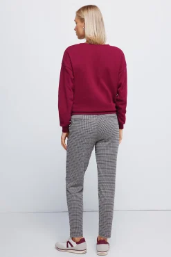 Springfield Calças-Calças de corrida vermelho