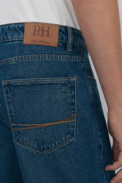 Pedro del Hierro Jeans|Calças-Calças de ganga straight fit Azul
