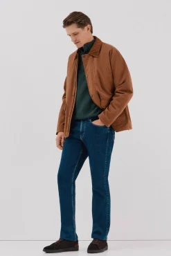 Cortefiel Jeans-Calças de ganga straight fit Azul