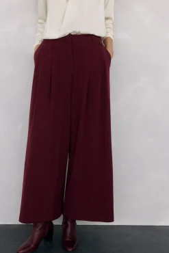 Pedro del Hierro Calças-Calças de saia Bordeaux