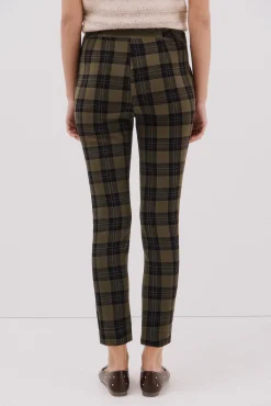 Cortefiel Fatos|Calças-Calças elásticas confortáveis Verde