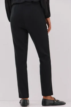 Cortefiel Calças-Calças elásticas confortáveis Preto
