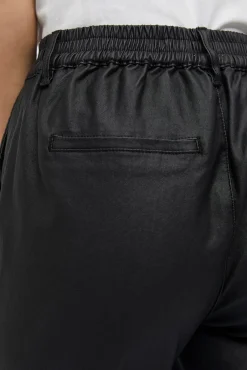 Object Calças-Calças enceradas calças chino Preto