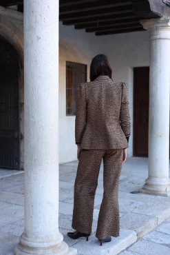 Panambi Calças-Calças Estrada Tostado