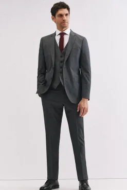 Cortefiel Calças|Fatos-Calças estruturadas série XXI Cinzento