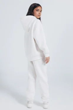 Springfield Kids Calças-Calças jogger para menina branco