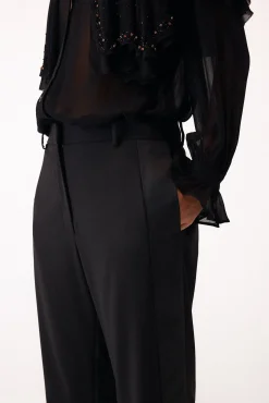 Pedro del Hierro Calças-Calças retas Preto