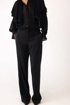 Pedro del Hierro Calças-Calças retas Preto