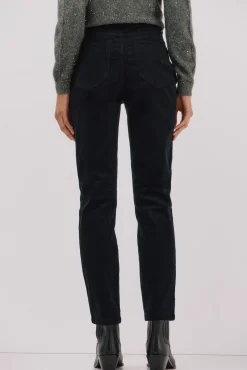 Cortefiel Jeans|Calças-Calças sensacionais de veludo veludo Preto