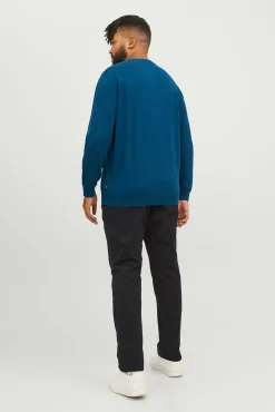 Jack & Jones PLUS Calças-Calças slim fit PLUS preto