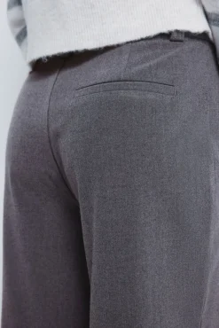 Springfield Calças-Calças sob medida cinzento