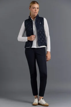 Pedro del Hierro Calças-Calças técnicas de golfe com cinco bolsos Azul