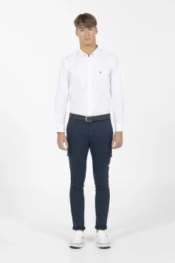 elPulpo Calças-Calças woodcutter Azul