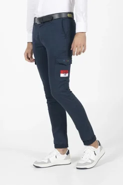 elPulpo Calças-Calças woodcutter Azul