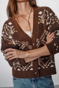 High Spirits Camisolas-Calor de Camisola castanho