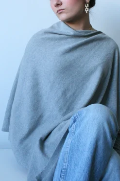 Mutitaa Sobretudos|Camisolas-Camada Daa Cinzento