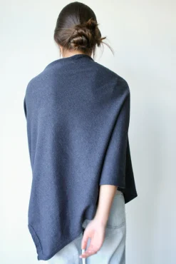 Mutitaa Sobretudos|Camisolas-Camada Daa Azul