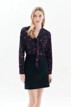 Caroll Blusas-Camisa 100% viscose Preto