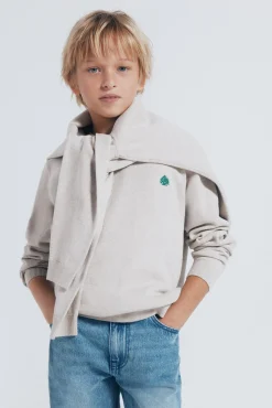 Springfield Kids Malhas-Camisa básica com cotoveleiras para criança cru