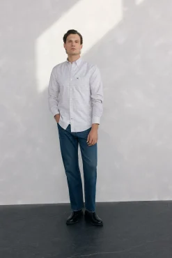 Pedro del Hierro Camisas-Camisa casual Bordeaux