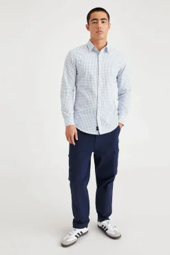 Dockers Camisas-Camisa com botões slim fit Icon Branco