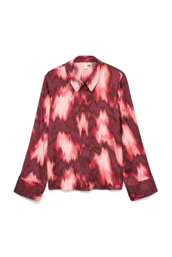 Vero Moda Blusas-Camisa com efeito acetinado Granada