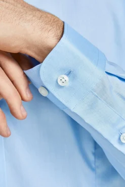 Jack & Jones Camisas|Camisas Clássicas-Camisa corte super slim Azul